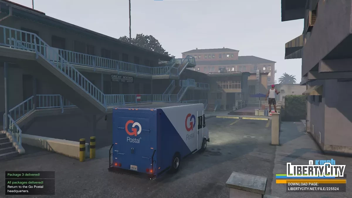 GoPostal Courier Job / GTA 5
