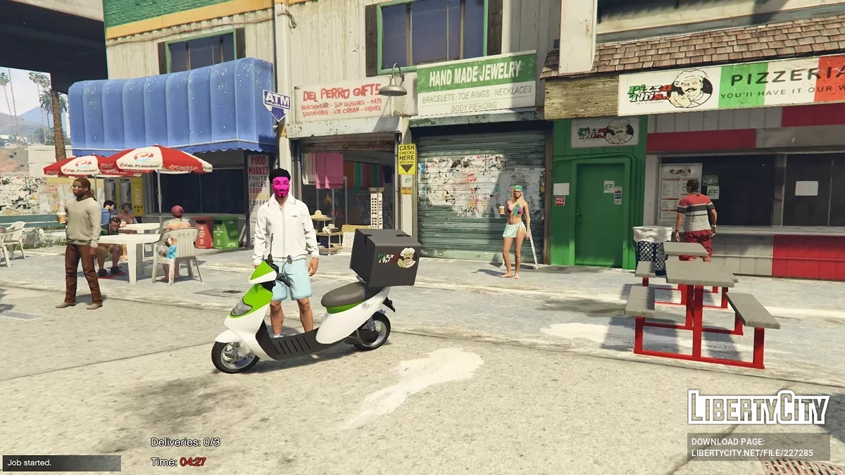 Робота з доставки піци v1.0 / GTA 5