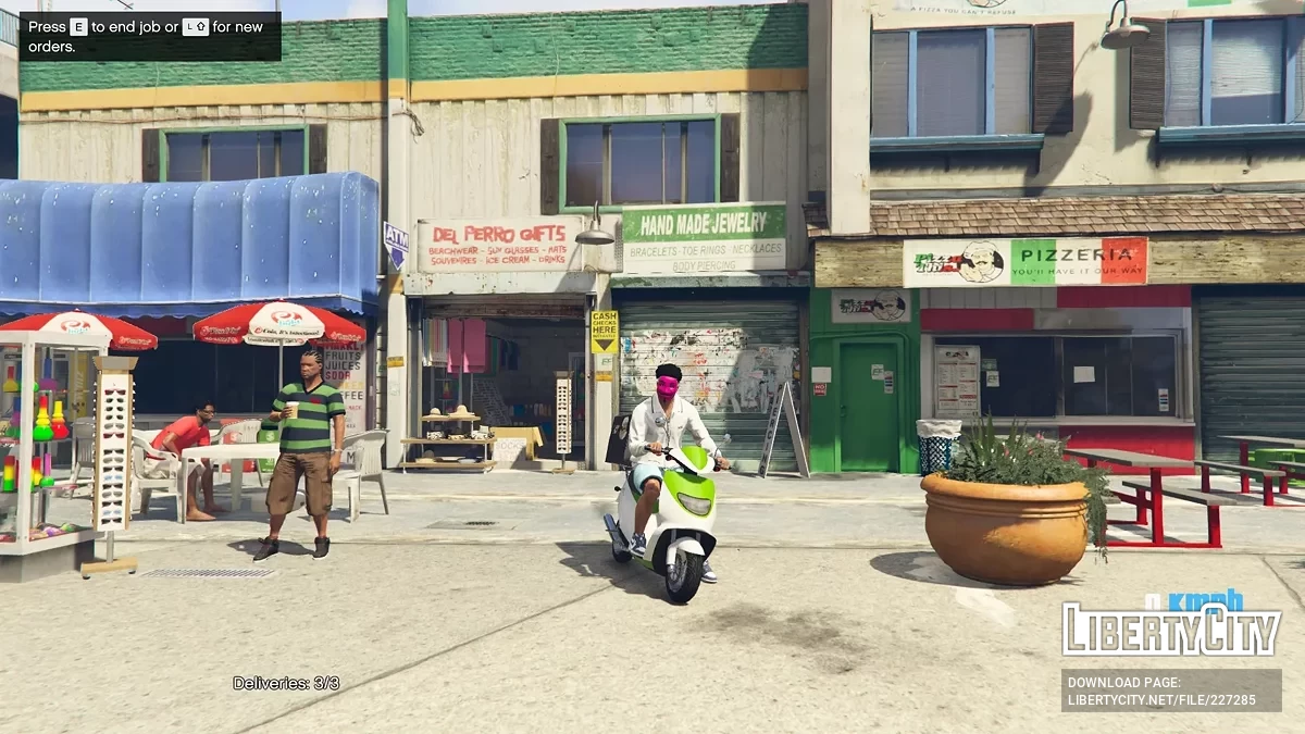 Робота з доставки піци v1.0 / GTA 5