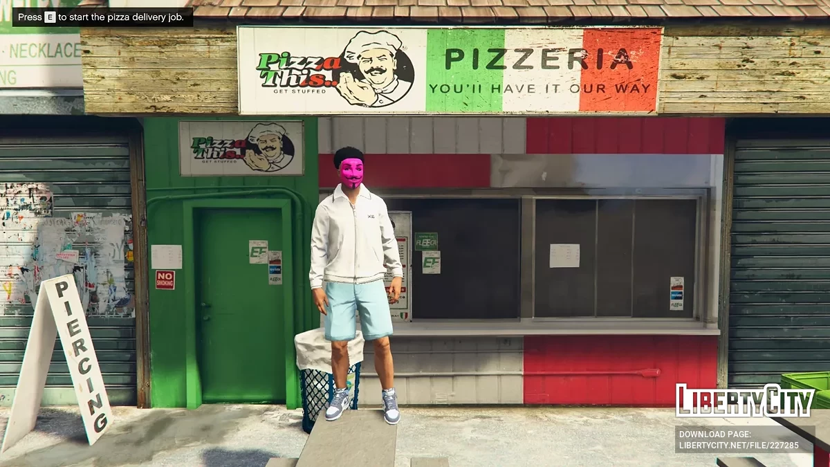 Робота з доставки піци v1.0 / GTA 5