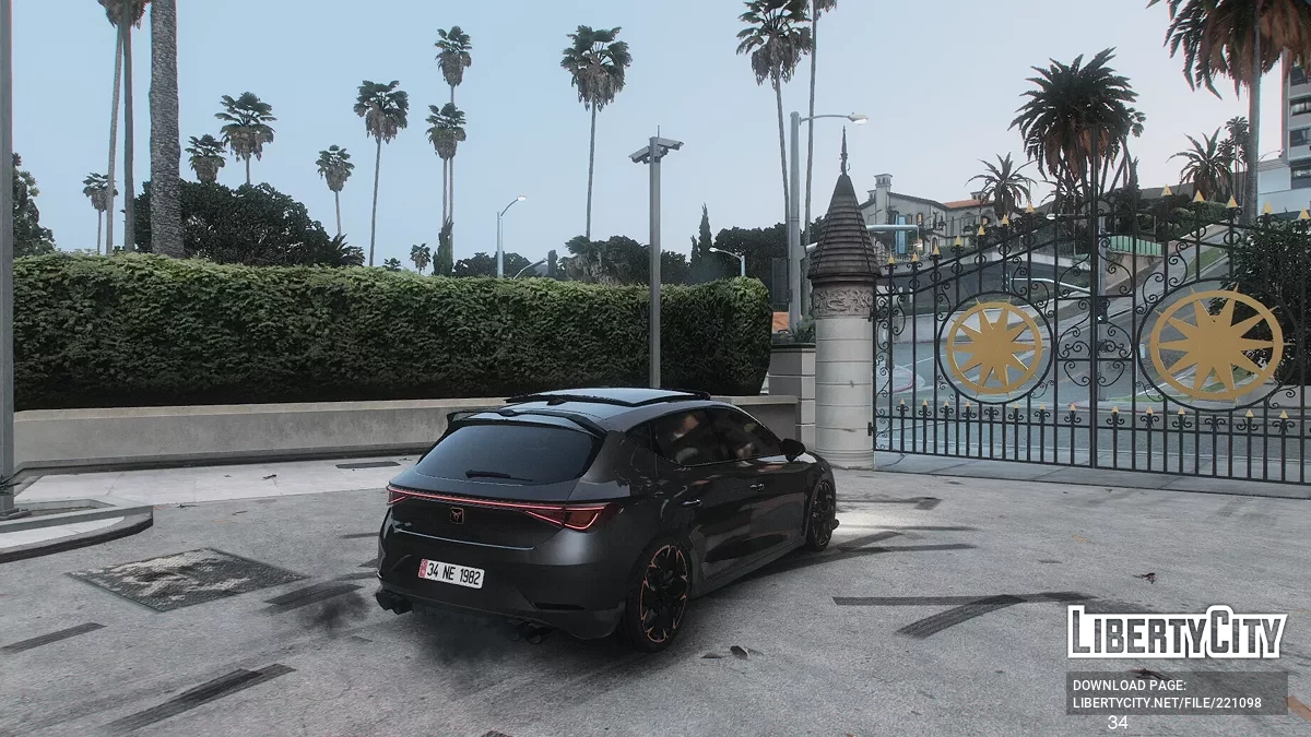 Seat Leon Cupra 2020 Sunroof / GTA 5