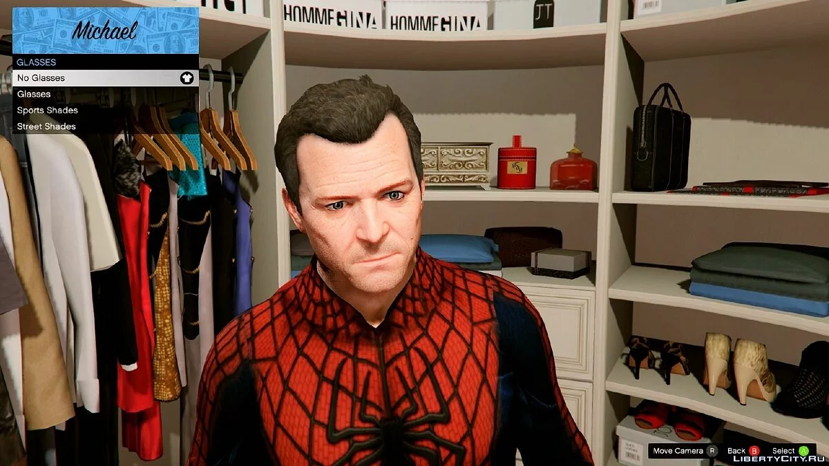 HQ Spider-Man - Репліка костюма 1.1 / GTA 5