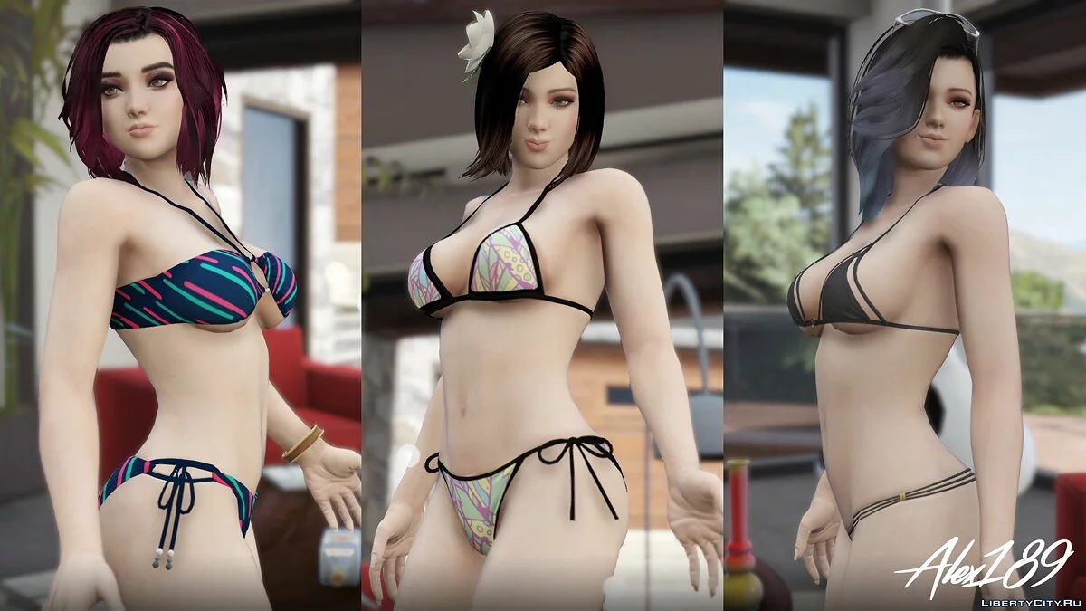 Momiji Dead Or Alive 5 Bikini Paket [Add-On Ped | Ersetzen] v1.0 / GTA 5