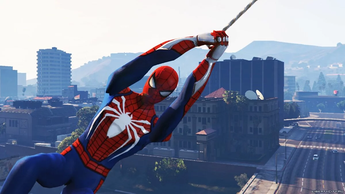 Spider-man mods coming Pack (Infinity War, PS4 Advanced suit and Stark suit)- 3.1 / GTA 5