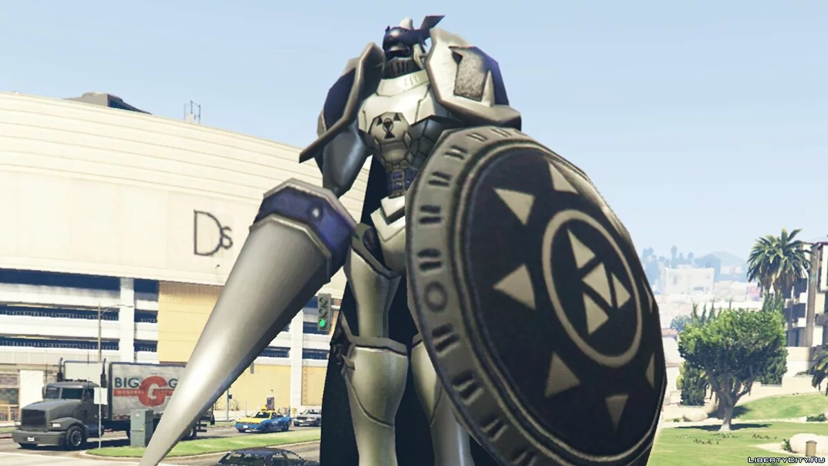 Paket Gallantmon [Digimon] 1.0 / GTA 5