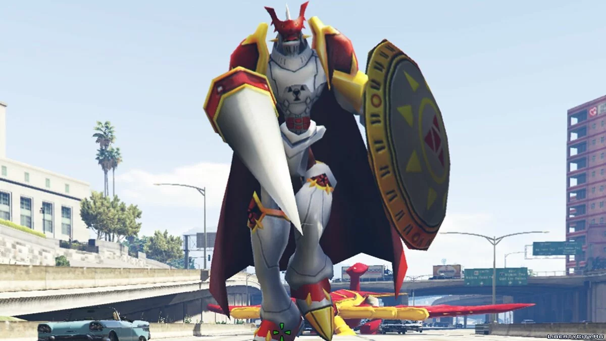 Paket Gallantmon [Digimon] 1.0 / GTA 5