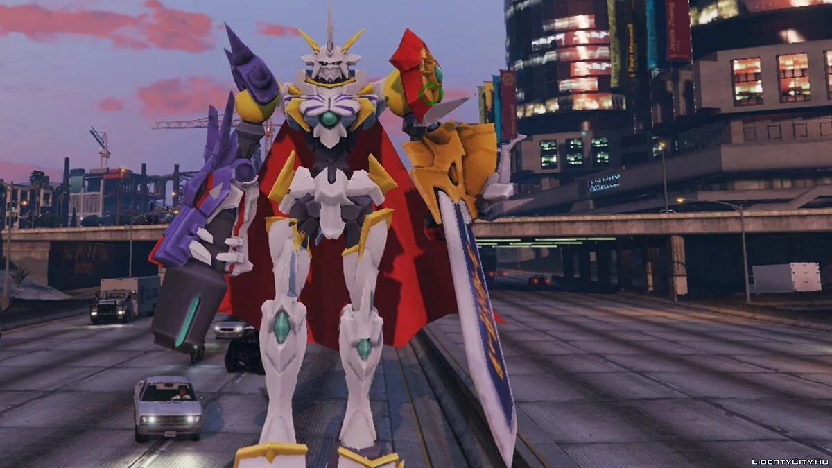 Omegamon (Digimon) [BIG Add-On Ped] 1.3 / GTA 5