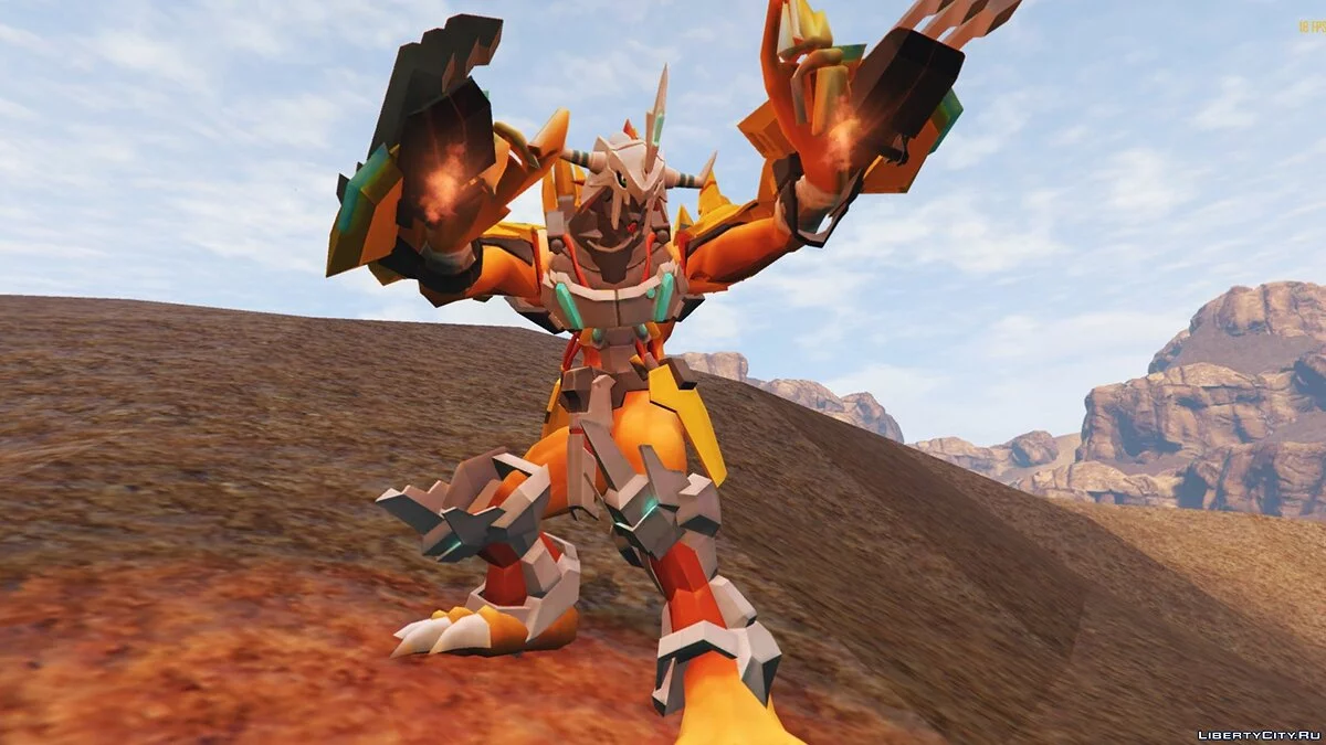 Agumon & Wargreymon [Digimon] 1.2 / GTA 5