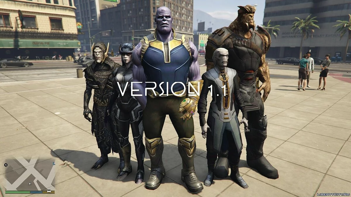 Pack Enfants De Thanos [Add-On Ped] 1.1 - Enfants De Thanos / GTA 5
