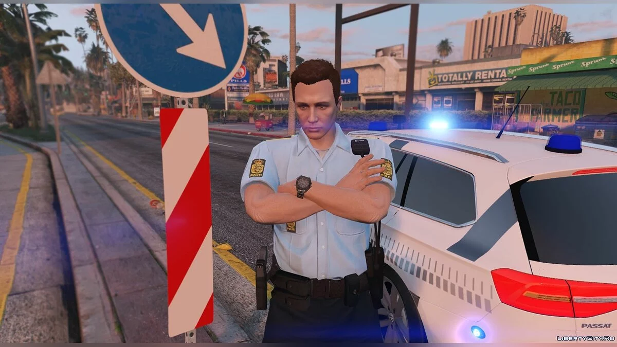 Уніформа датської поліції 0.6 / GTA 5