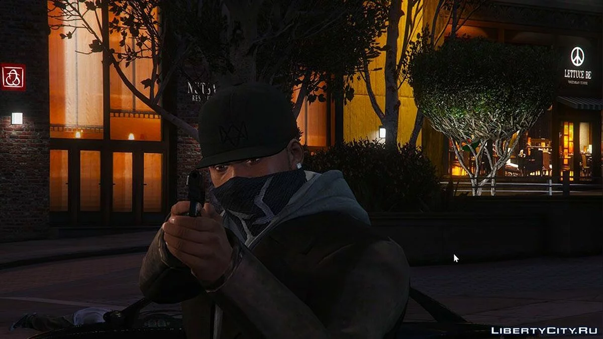 Одяг Ейдена Пірса з гри Watch Dogs / GTA 5