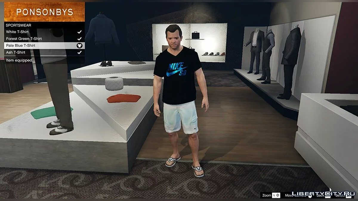 حزمة تي شيرتات علامة Nike / جي تي أي 5