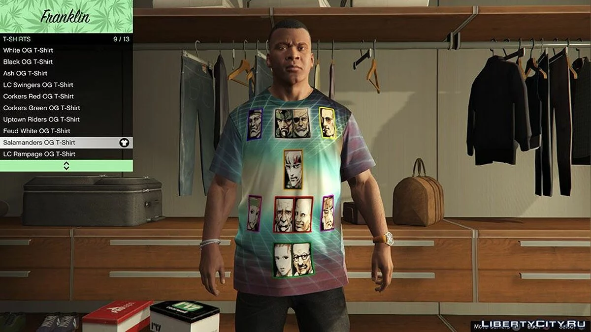 Metal Gear Art T-Shirt Pack / GTA 5