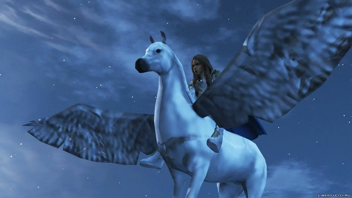 Valkyrie et Pégase du film