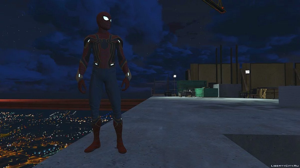 Pack de skins de Spider-Man du jeu PS4 (Mise à jour métallique) / GTA 5