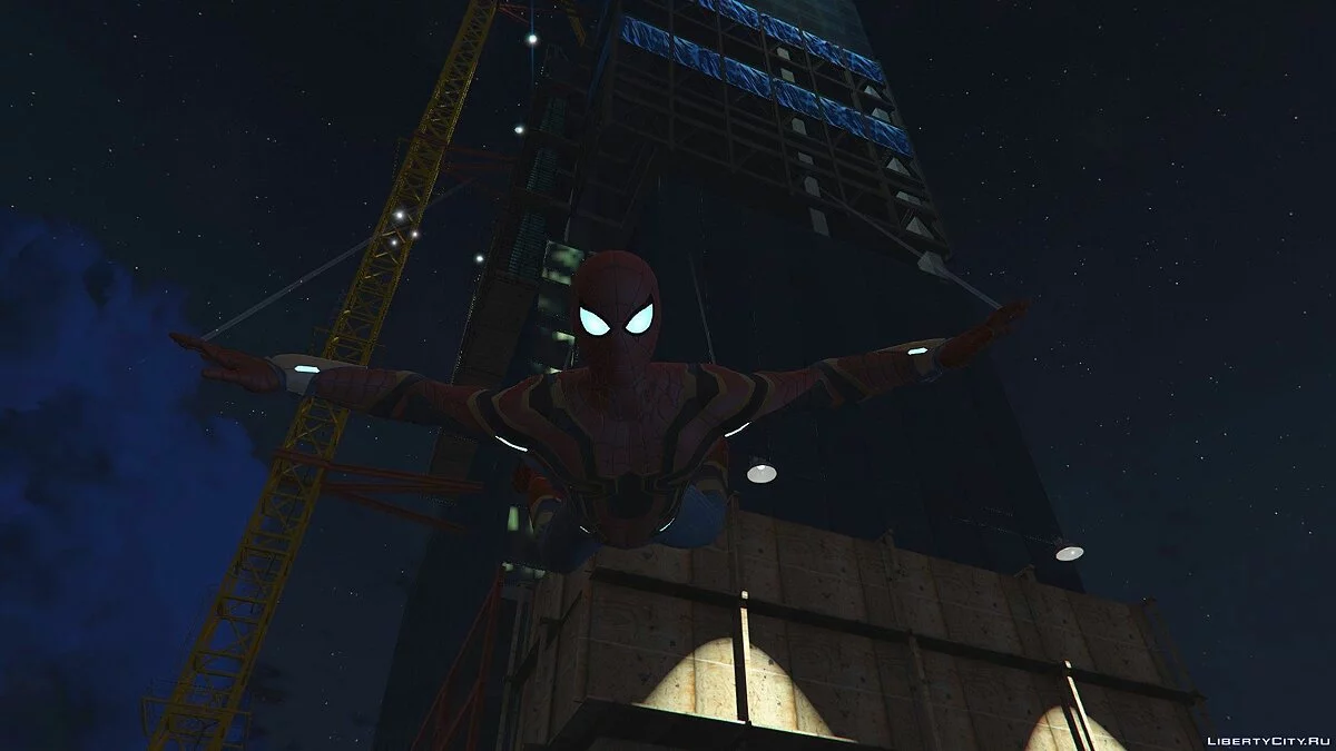 Pack de skins de Spider-Man du jeu PS4 (Mise à jour métallique) / GTA 5