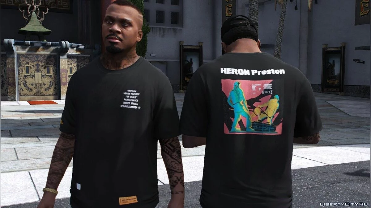 Paquete de ropa Heron Preston / GTA 5