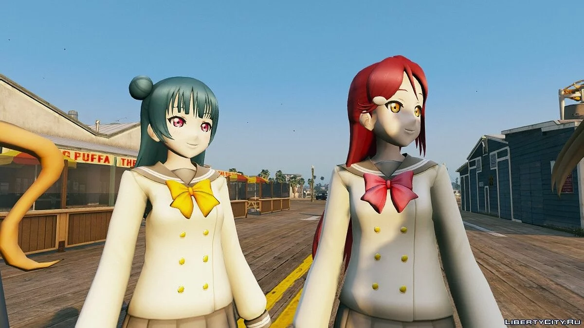 Colección de personajes del anime Love Live / GTA 5