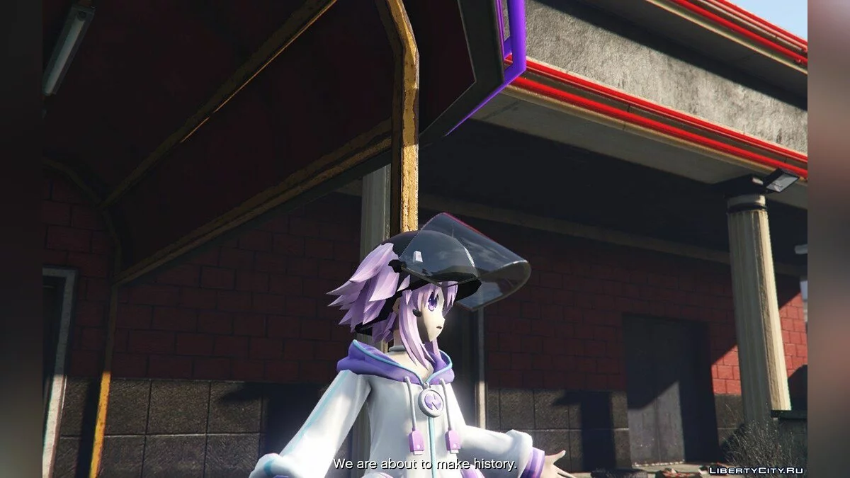 Дівчата з аніме Hyperdimension Neptunia / GTA 5
