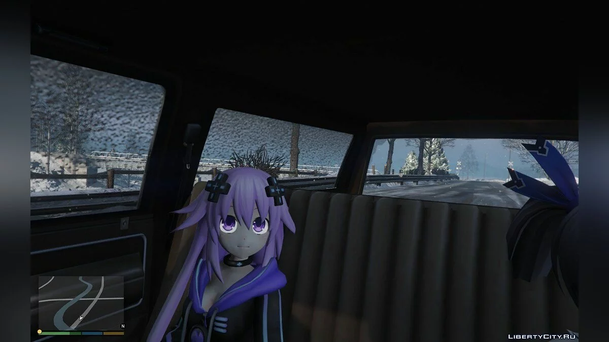 Дівчата з аніме Hyperdimension Neptunia / GTA 5