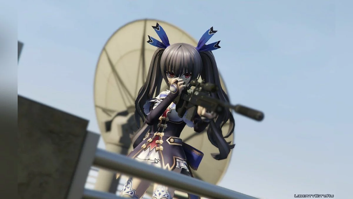Дівчата з аніме Hyperdimension Neptunia / GTA 5