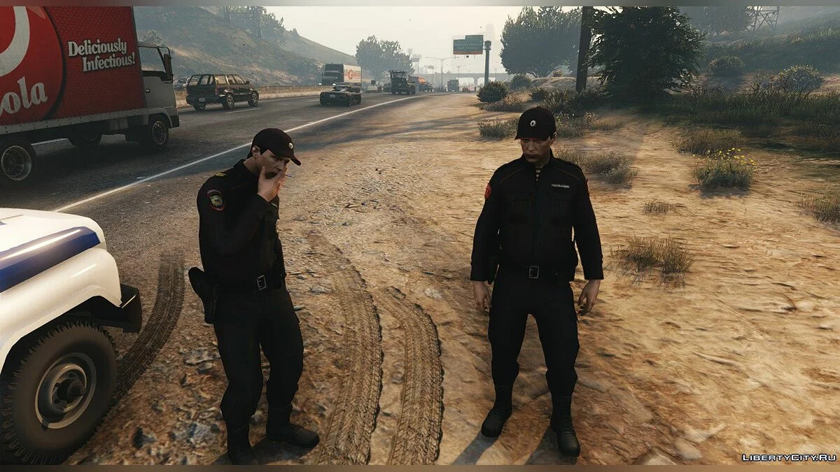 Policía rusa y Rosgvardiya v1 / GTA 5