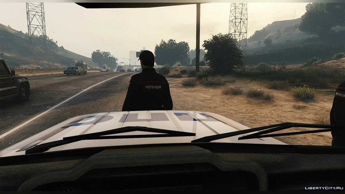 Policía rusa y Rosgvardiya v1 / GTA 5