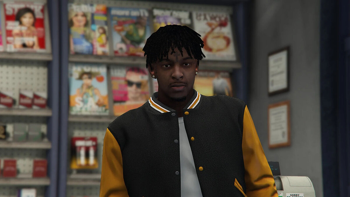 Download 21 Savage | Add-On Ped for GTA 5