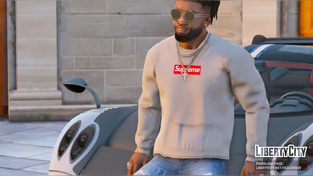Supreme SweatShirt 3 Color / GTA 5