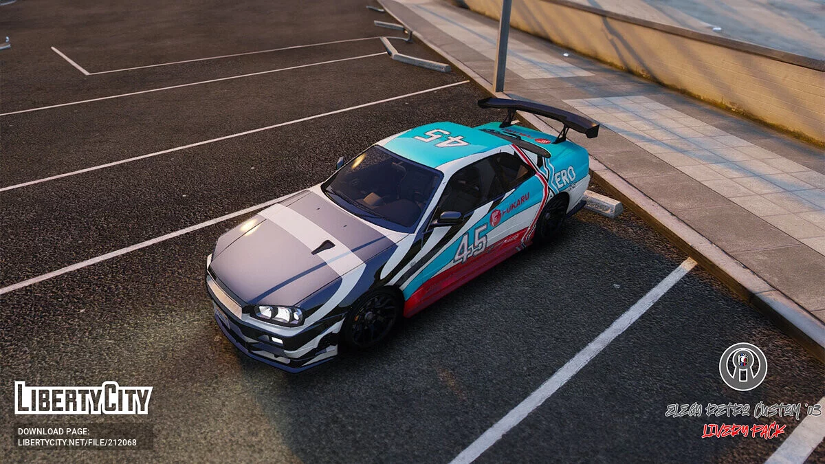 Elegy Retro Custom 2003 Livery Pack v1.1 / GTA 5