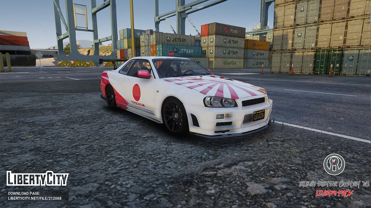 Elegy Retro Custom 2003 Livery Pack v1.1 / GTA 5
