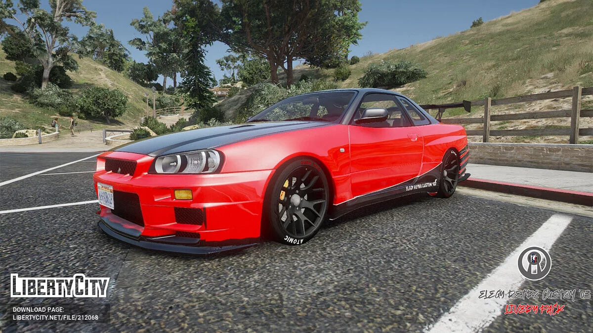 Elegy Retro Custom 2003 Livery Pack v1.1 / GTA 5