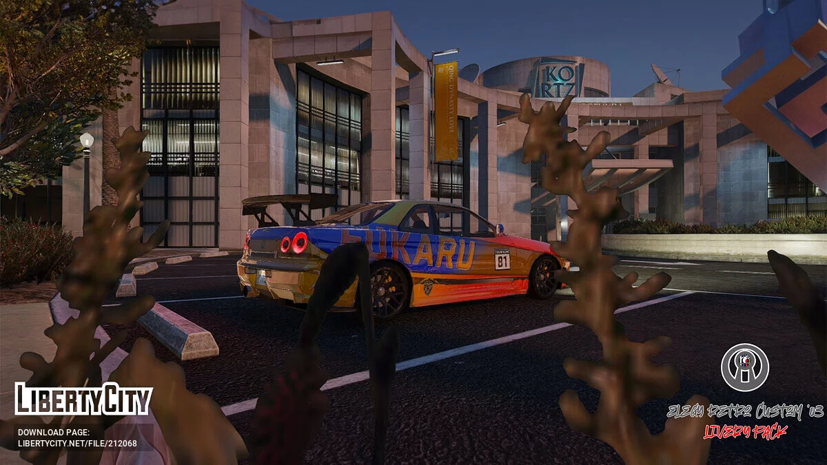 Elegy Retro Custom 2003 Livery Pack v1.1 / GTA 5