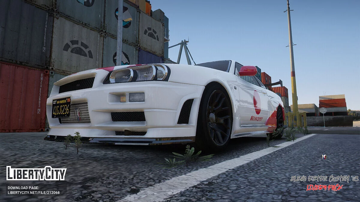 Elegy Retro Custom 2003 Livery Pack v1.1 / GTA 5
