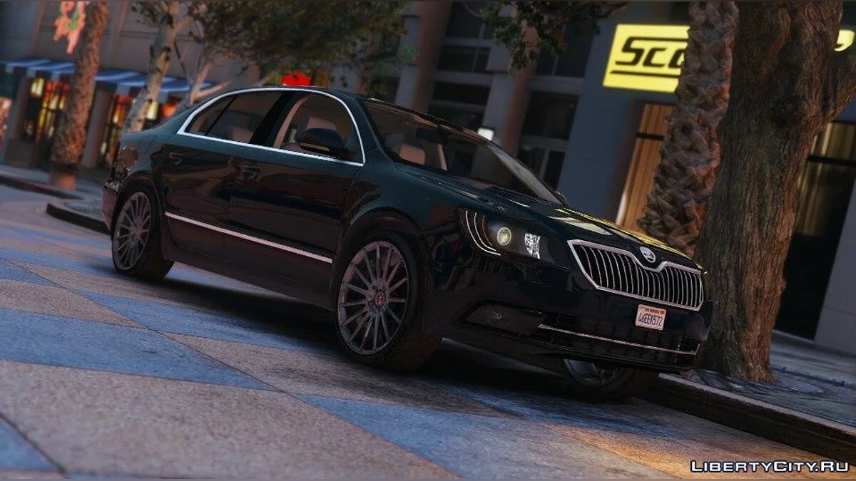2014 Škoda Superb [Додаток / Заміна] 1.4 / GTA 5