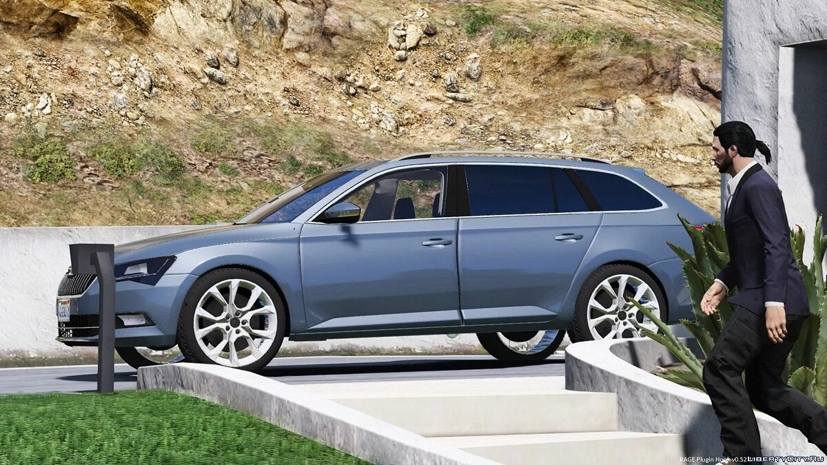 2016年斯柯达SuperB Combi [替换] 1.0 / GTA 5