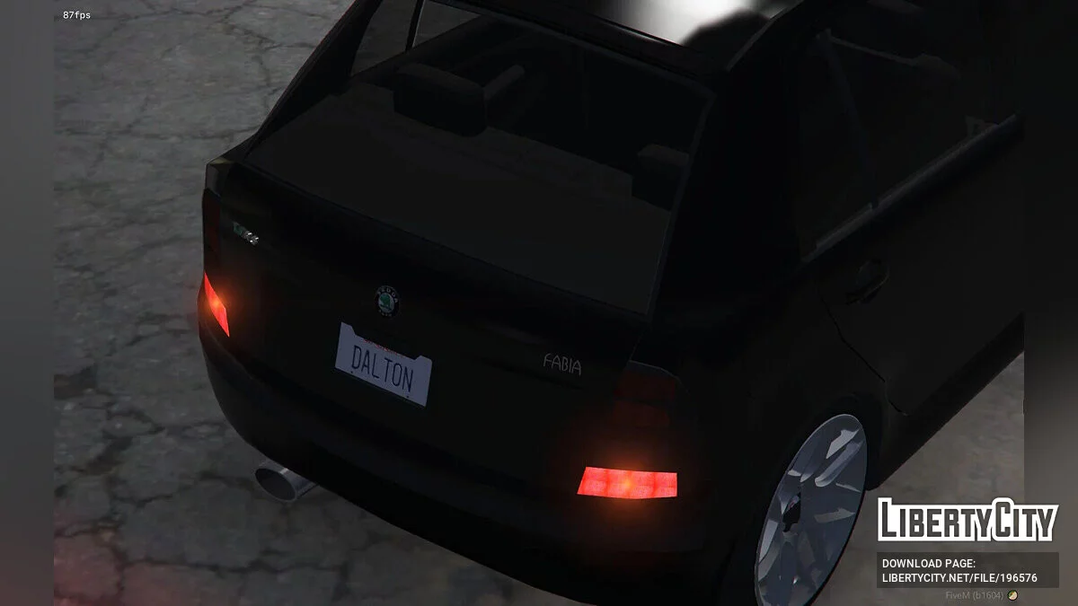 Skoda Fabia VRS 2007 v1.0 / GTA 5