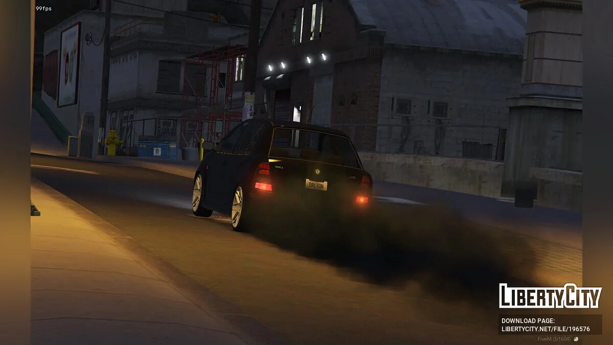 Skoda Fabia VRS 2007 v1.0 / GTA 5