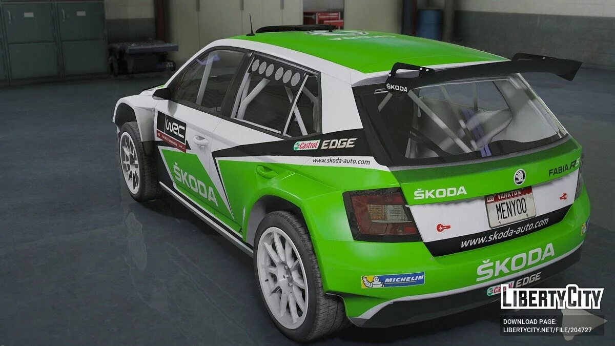 2018 Skoda Fabia R5 WRC v1.0 / GTA 5