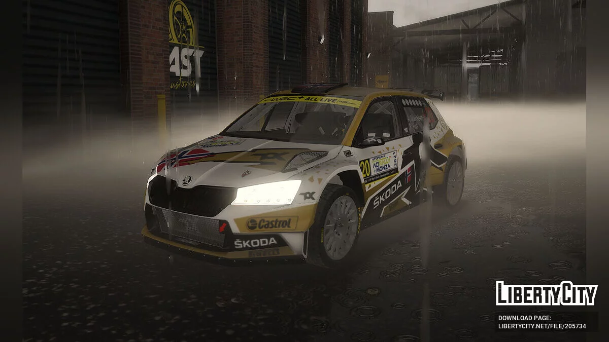 Skoda Fabia R5 EVO2 v1.0 / جي تي أي 5