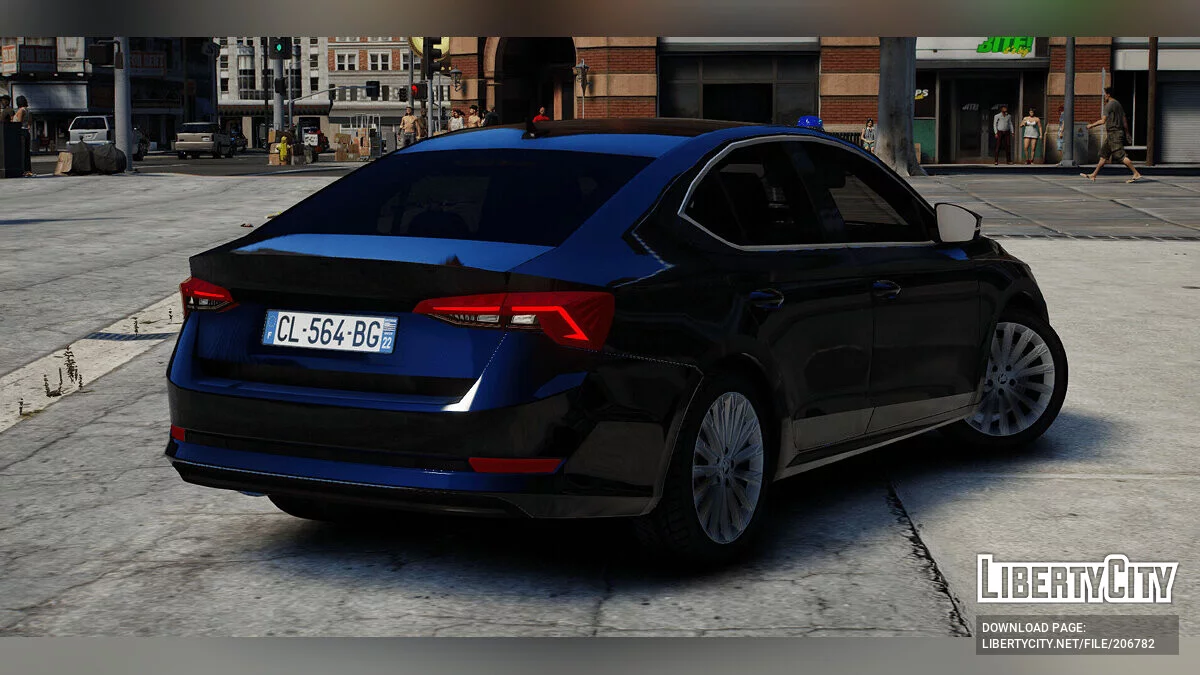 Skoda Octavia 2021 BANALISÉE v1.0.0 / GTA 5