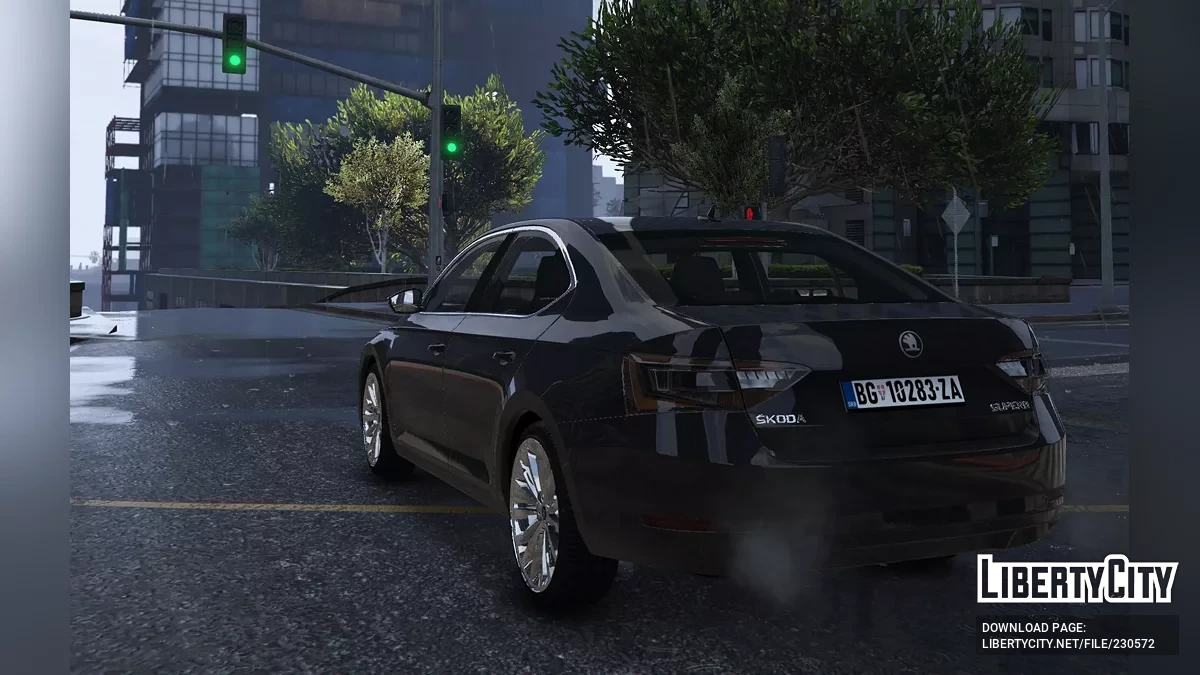2015 Skoda Superb Unmarked / Kobre Police [Add-on | Replace | ELS | LODs] / GTA 5