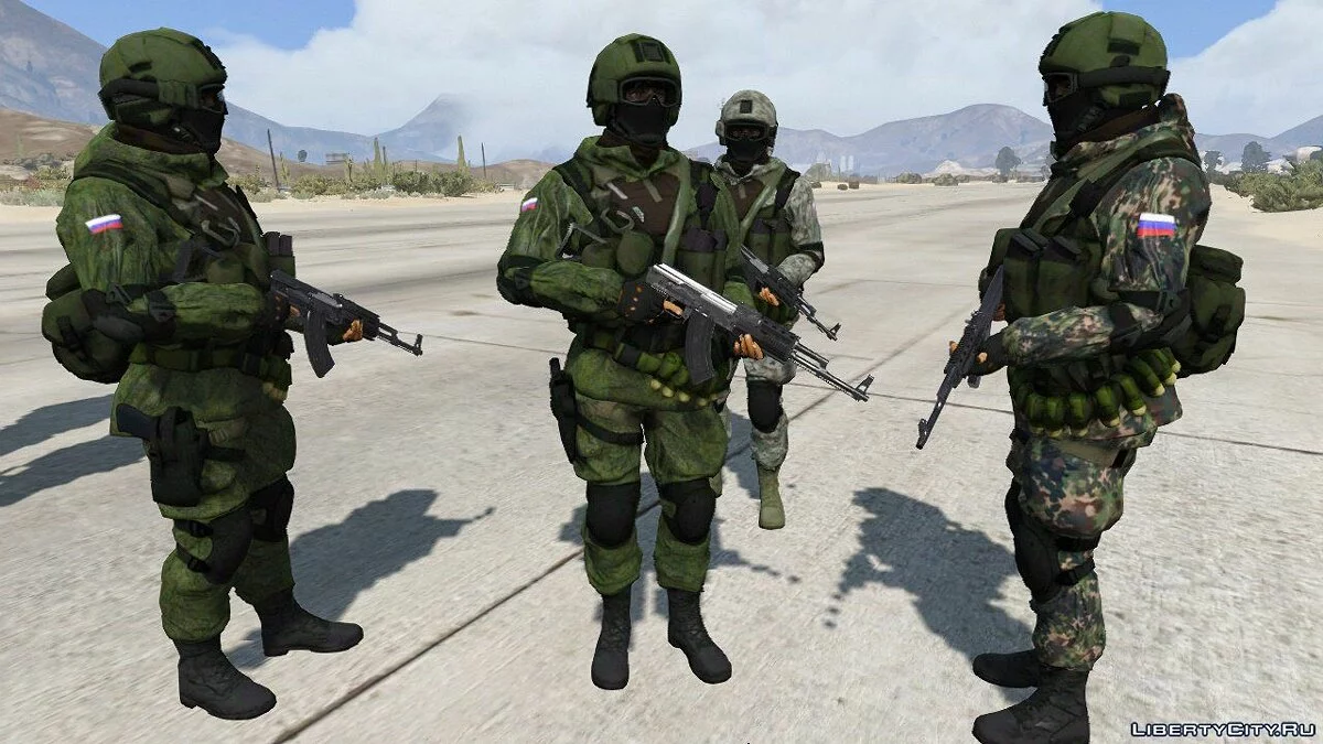 Russian Army Uniform 1.4 / GTA 5