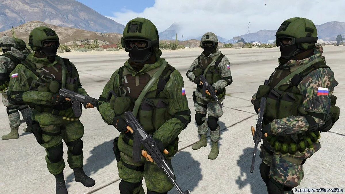 Russian Army Uniform 1.4 / GTA 5