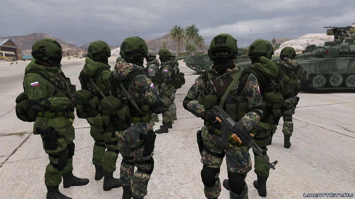 Russian Army Uniform 1.4 / GTA 5