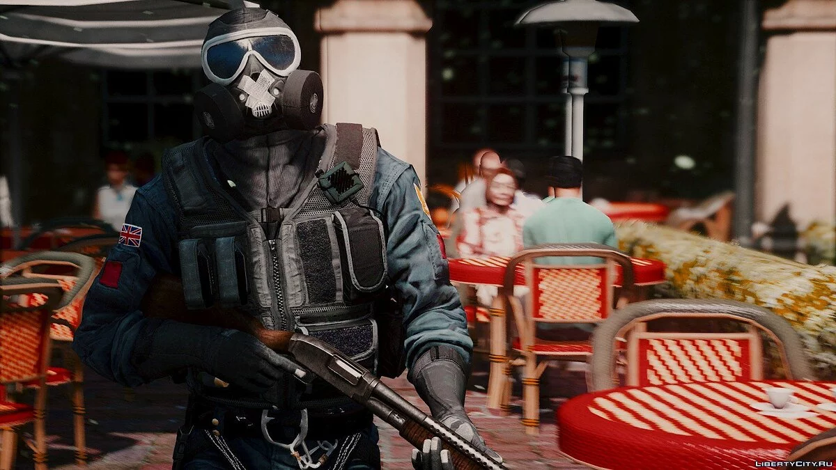 静音R6 [仅限附加] 1.0 / GTA 5