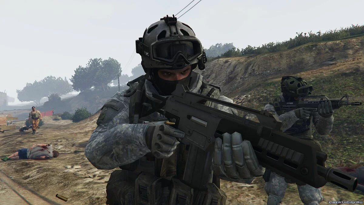 Камуфляж для армійських рейнджерів для Shadow Company 1.0 / GTA 5