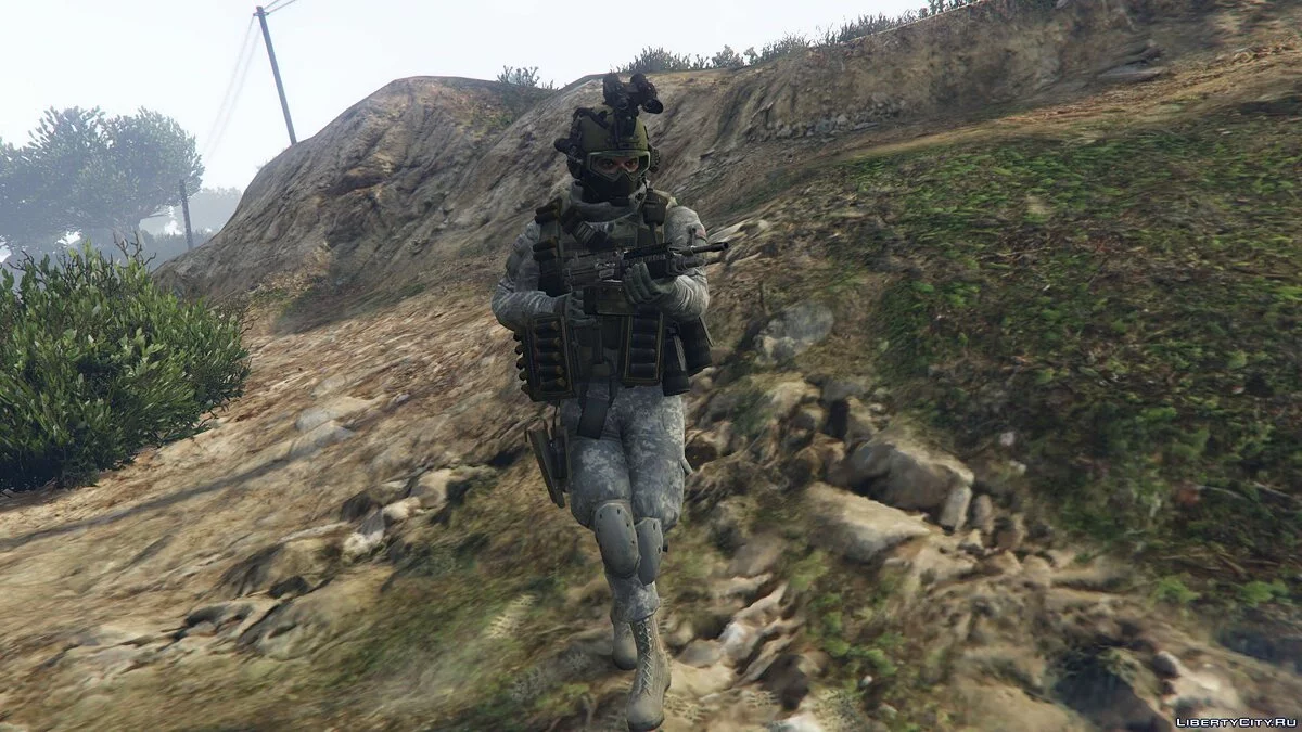 Камуфляж для армійських рейнджерів для Shadow Company 1.0 / GTA 5