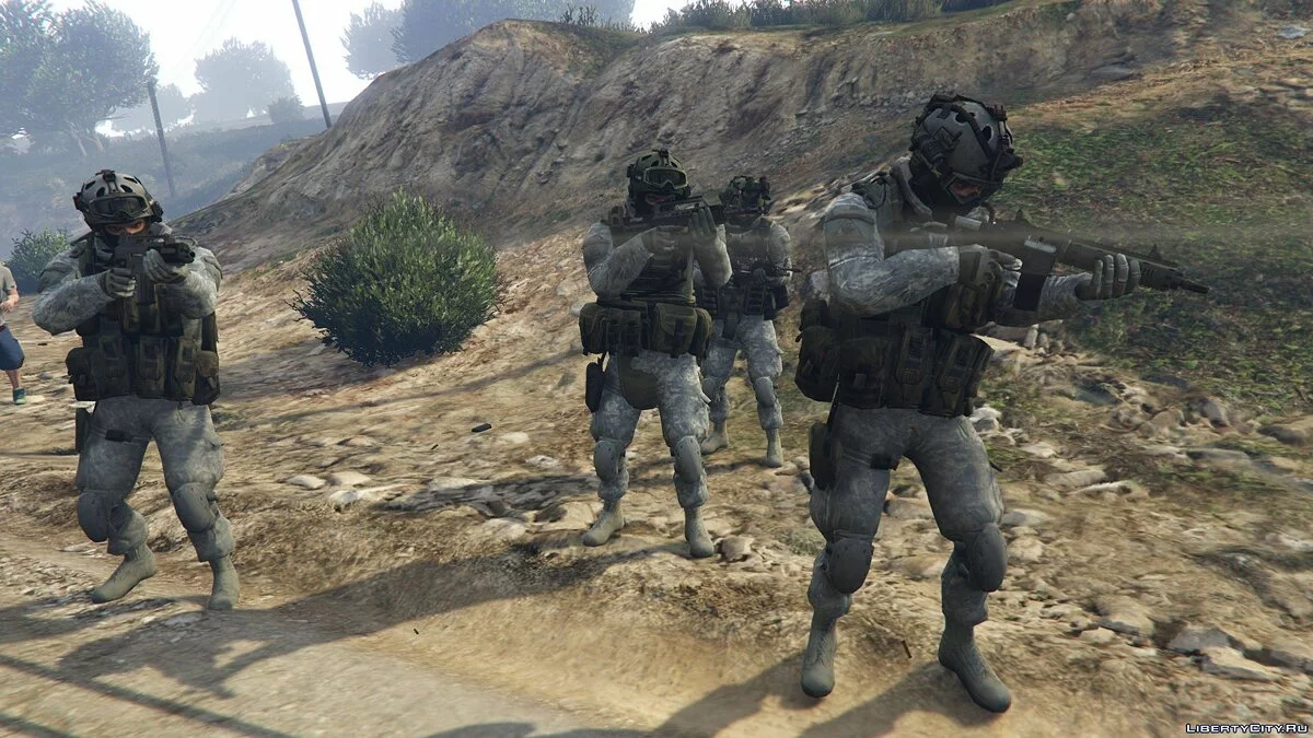 Камуфляж для армійських рейнджерів для Shadow Company 1.0 / GTA 5