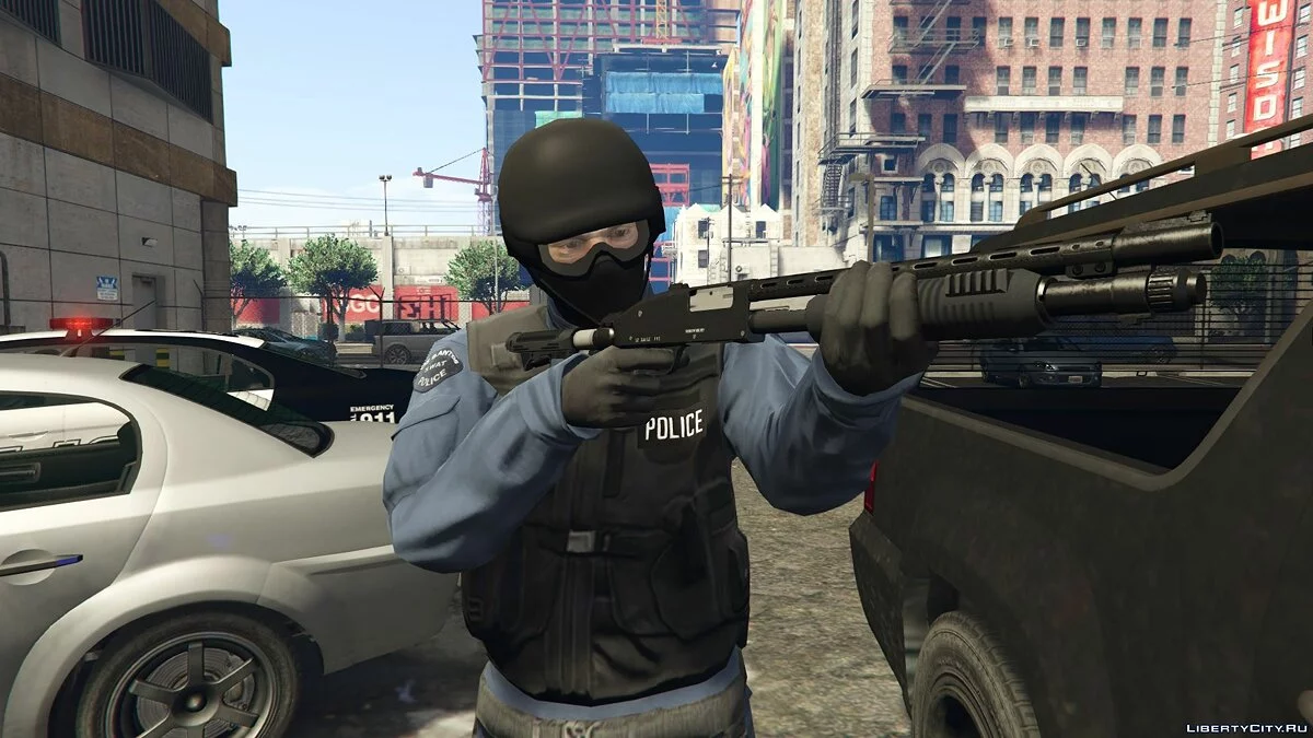 Нова форма LSPD SWAT 1.6 / GTA 5